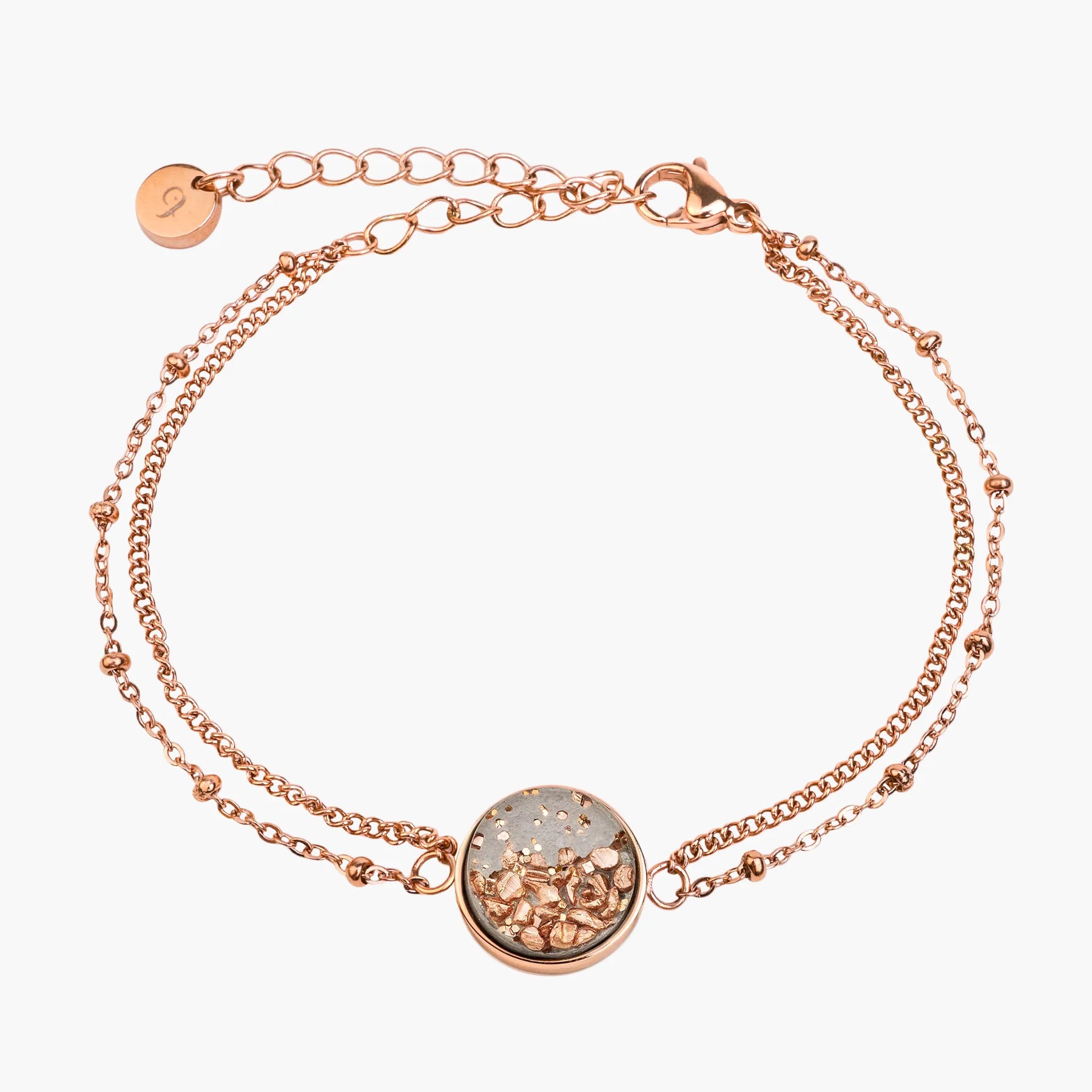 Pulseira LIA | Rosé Cinzento 