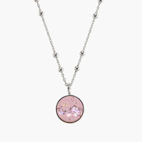 Halskette ELLA | Rosa Crystal